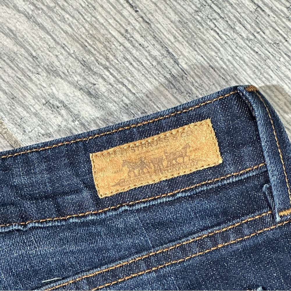 Ladies LEVI’S 545 Dark Wash 545 Ankle Skinny Jeans 16 - Picture 10 of 10